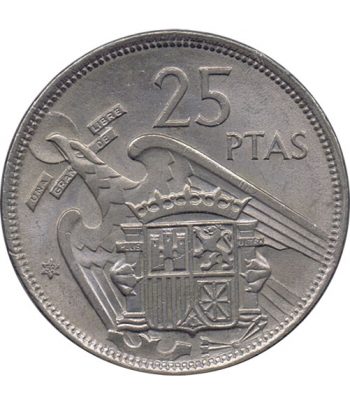 Moneda de España 25 Pesetas 1957 *19-58 Madrid SC