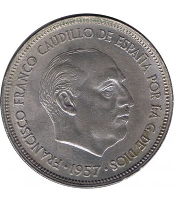 Moneda de España 25 Pesetas 1957 *19-58 Madrid SC