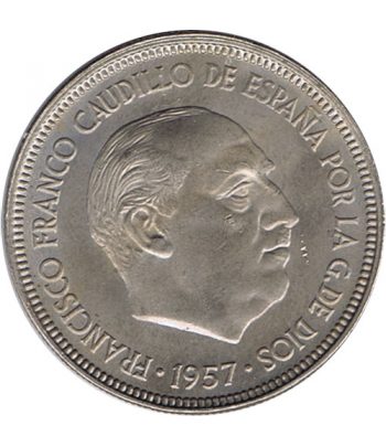Moneda de España 5 Pesetas 1957 *19-63 Madrid SC-