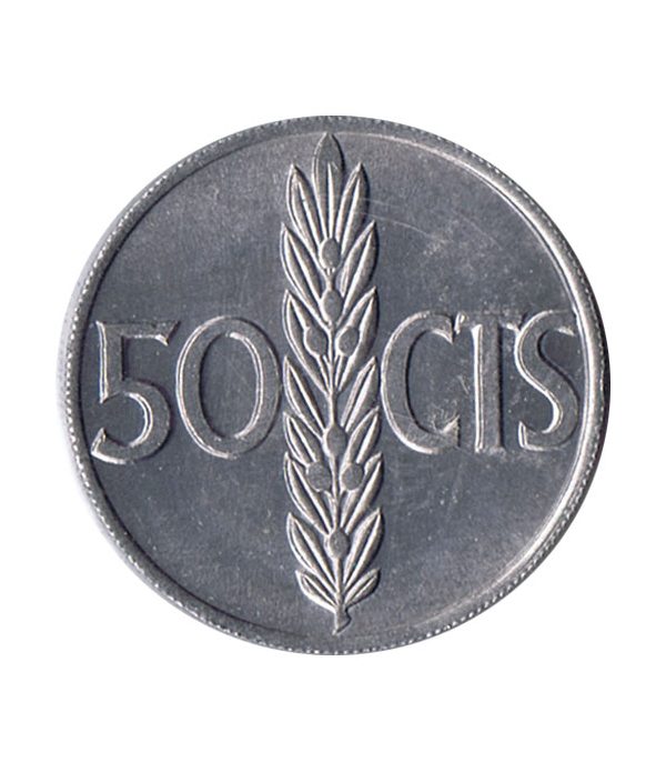 Moneda de España 50 centimos 1966 *19-68 Madrid SC