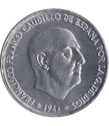 Moneda de España 50 centimos 1966 *19-68 Madrid SC