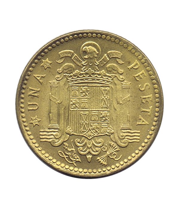Moneda de España 1 Peseta 1953 *19-56 Madrid SC