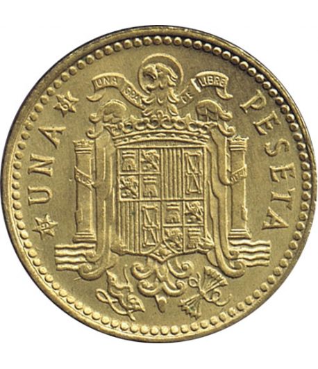 Moneda de España 1 Peseta 1953 *19-62 Madrid SC