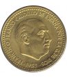 Moneda de España 1 Peseta 1953 *19-62 Madrid SC