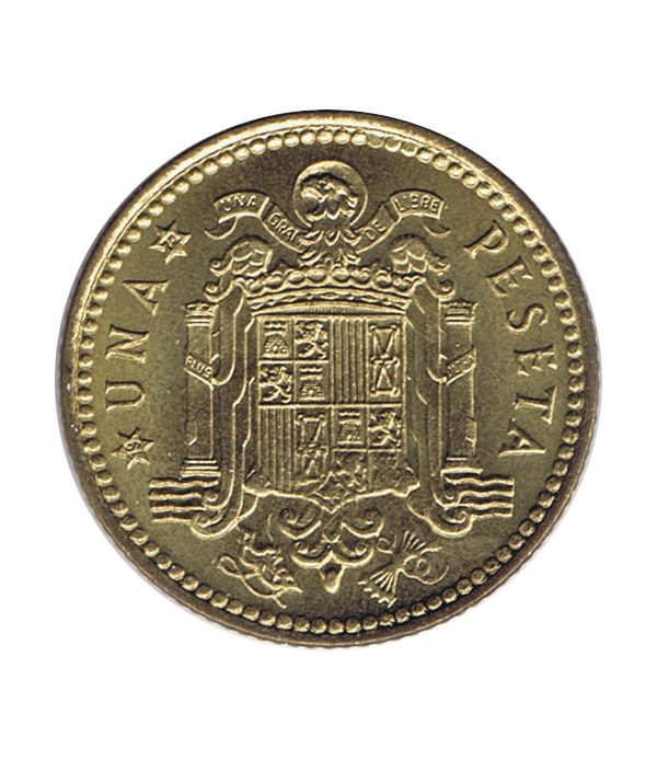 Moneda de España 1 Peseta 1966 *19-72 Madrid SC