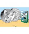 Serie de 10 Monedas de plata de Francia año 2020 10€ Los