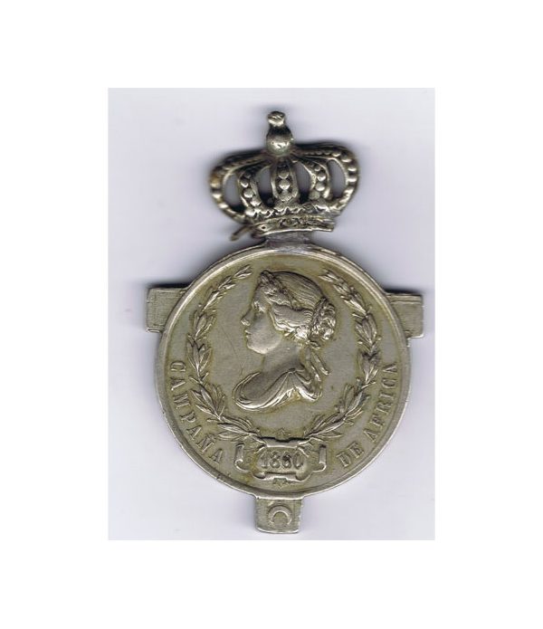 Medalla de Isabel II dedicada a la Campaña de África del año