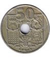Moneda de España 50 céntimos 1949 *19-51 Flechas invertidas EBC - 1 Moneda de España 50 céntimos 1949 *19-51 Flechas invertidas EBC - 1