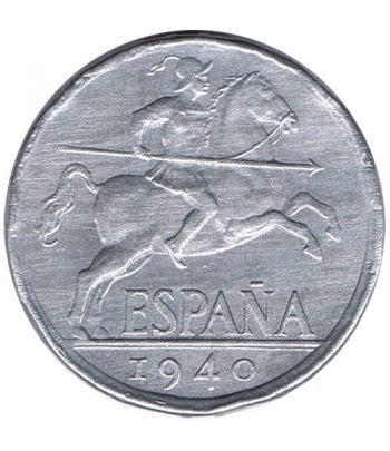 Moneda de España 10 centimos 1940 Madrid EBC  - 1