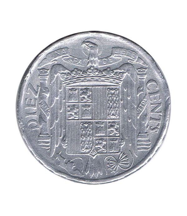 Moneda de España 10 centimos 1940 Madrid EBC