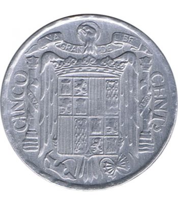 Moneda de España 5 centimos 1953 Madrid EBC