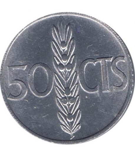 Moneda de España 50 centimos 1966 *19-71 Madrid SC