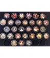 Monedas de plata de Estados Unidos 1/2 $ Elvis Presley 29 monedas. - 2 Monedas de plata de Estados Unidos 1/2 $ Elvis Presley 29 monedas. - 2