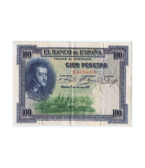 Lote de 10 Billetes de la Républica Española 100 Pesetas de 1925