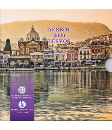Euroset oficial de Grecia 2020 dedicada a Lesvos - 1 Euroset oficial de Grecia 2020 dedicada a Lesvos - 1