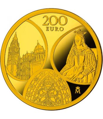 Moneda 2020 Gótico Serie EUROPA. 200 euros. Oro