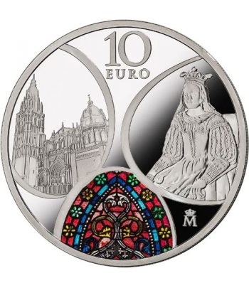 Moneda 2020 Gótico Serie EUROPA. 10 euros. Plata