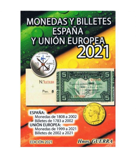 Catalogo Monedas y billetes España y Unión Europea 2021. Catalogos Monedas - 1 Catalogo Monedas y billetes España y Unión Europea 2021. Catalogos Monedas - 1