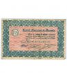 Billete 25 centims Consell Municipal de Gironella 1937