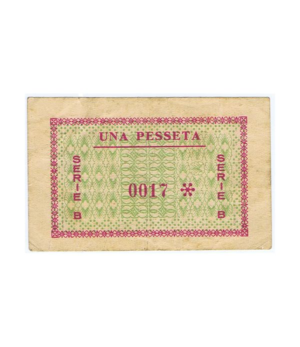 Billete 1 Pesseta Consell Municipal de Constantí 1937  - 2