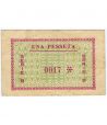 Billete 1 Pesseta Consell Municipal de Constantí 1937