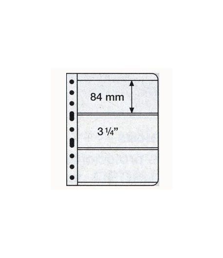 LEUCHTTURM VARIO 5 hojas transparentes con 3 departamentos