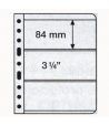 LEUCHTTURM VARIO 5 hojas transparentes con 3 departamentos