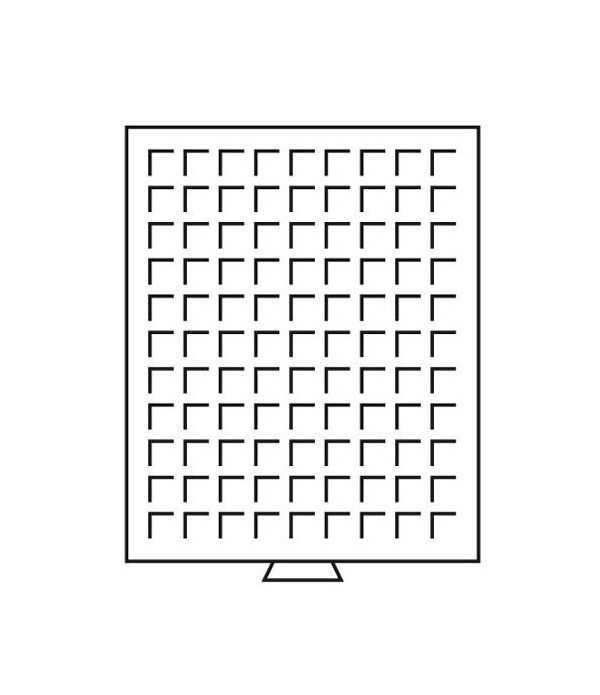 LEUCHTTURM Bandejas MB (236x303) 99 monedas hasta 19 mm.