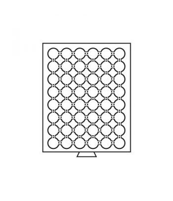 LEUCHTTURM Bandejas MB (236x303) 48 monedas CAPS 22-23