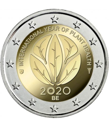 moneda 2 euros Belgica 2020 dedicada a la Sanidad Vegetal. - 1 moneda 2 euros Belgica 2020 dedicada a la Sanidad Vegetal. - 1