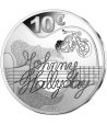 Moneda de plata de Francia año 2020 10 euros Johnny Hallyday