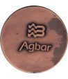 Medalla de bronce AGBAR Font del Noi del Cantir Barcelona.