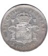 Moneda de España 5 Pesetas de Plata 1885 *87 Alfonso XII MS M.