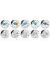 Colección de 20 Monedas de plata de Francia año 2020 10€ Los Pitufos - 6 Colección de 20 Monedas de plata de Francia año 2020 10€ Los Pitufos - 6