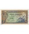 Billete de España (1940/09/04) 5 Pesetas. EBC+. Serie B8774357