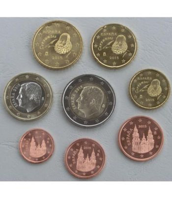 Serie de 8 monedas de España euros 2021  - 1