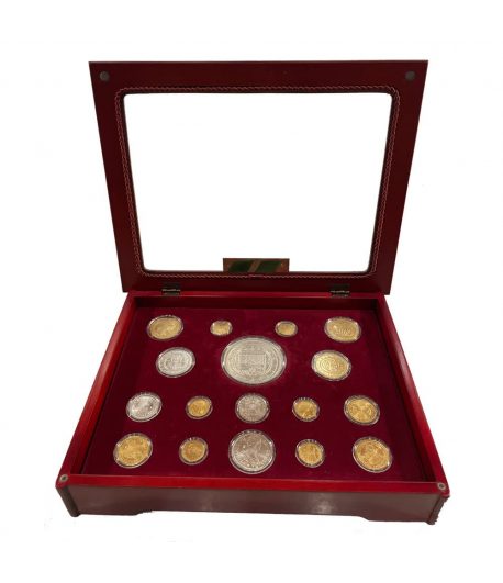 Colección Historia de la Moneda Española. 17 monedas. - 1 Colección Historia de la Moneda Española. 17 monedas. - 1