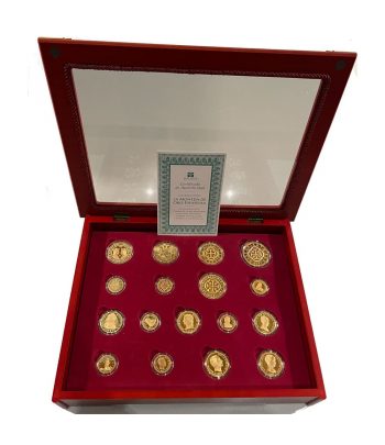 Colección La Moneda de Oro Española. 17 monedas.