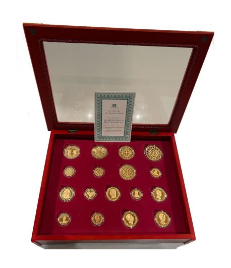 Colección La Moneda de Oro Española. 17 monedas.