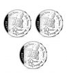 Monedas 10 euros de plata Francia año 2021. 75 Aniversario