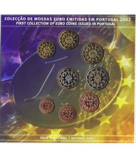 Cartera oficial euroset Portugal 2002