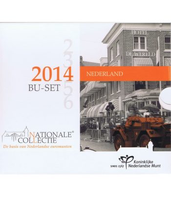 Cartera oficial euroset Holanda 2014. Nuevas monedas.