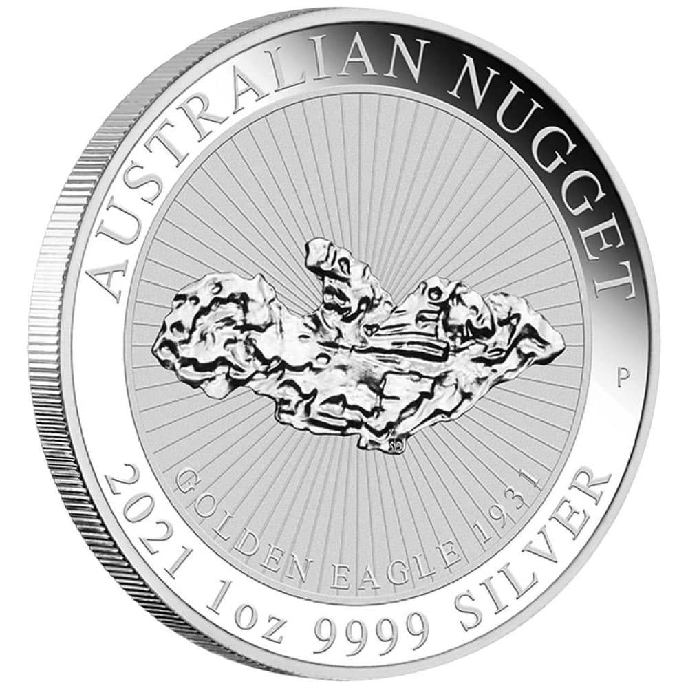 Onza de plata de Australia 1$ Nugget año 2021  - 1