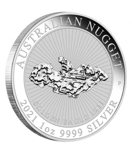 Onza de plata de Australia 1$ Nugget año 2021  - 1