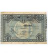 Billete de 50 Pesetas Bilbao 1 de enero de 1937 serie 177236