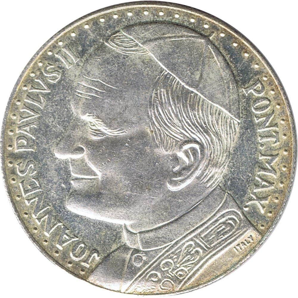 Medalla de San Estanislao y Papa Juan Pablo II