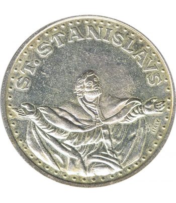 Medalla de San Estanislao y Papa Juan Pablo II