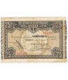 Billete de 25 Pesetas Bilbao 1 de enero de 1937 serie 067267