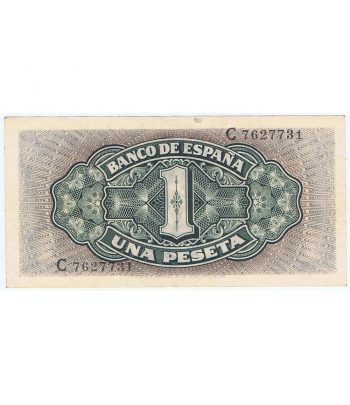 Billete de España 1 Peseta 4 de septiembre de 1940 serie