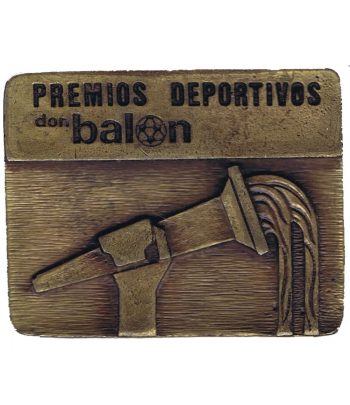 Medalla de bronce Premio de Poesia Deportiva Samaranch